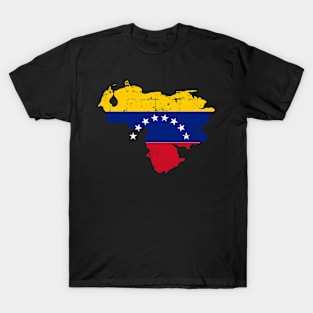 I'm American My Heart Beats for Venezuela T-Shirt Flag T-Shirt